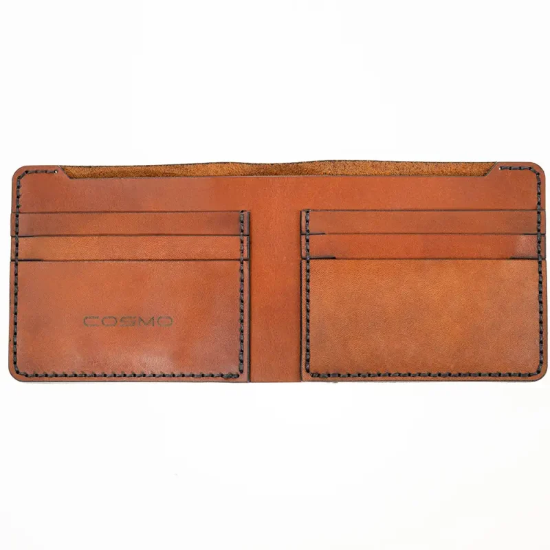 ტყავის საფულე მამაკაცის – ყავისფერი