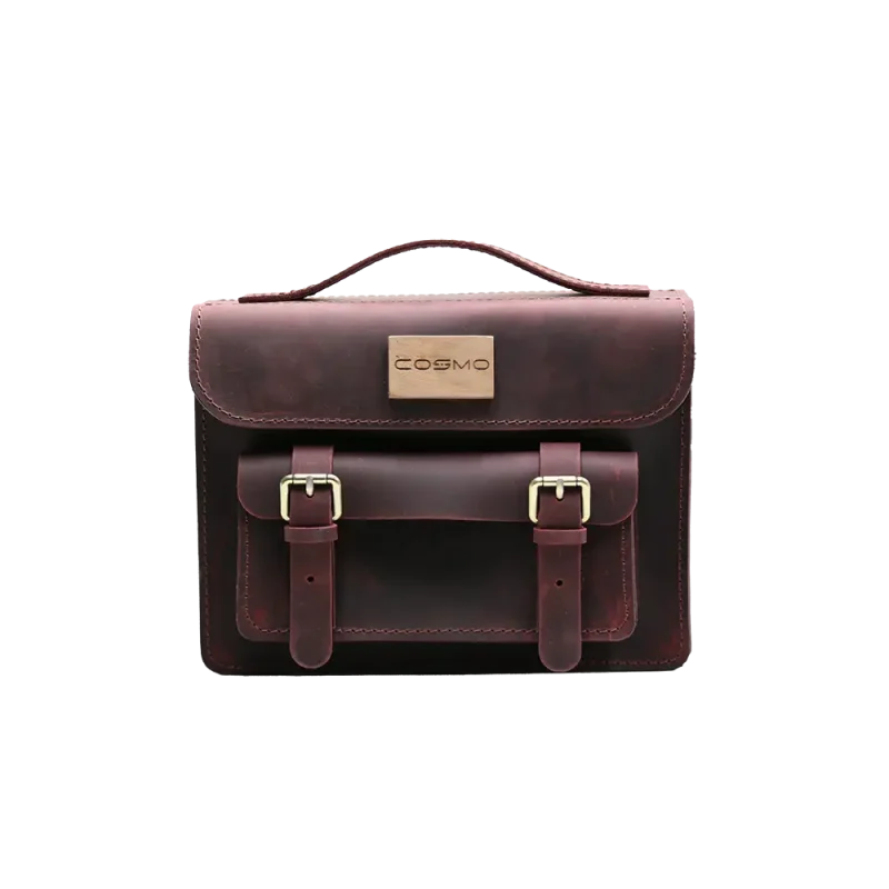 ვინტაჟური ჩანთა ლალა – შინდისფერი