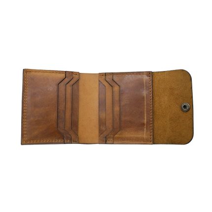 ტყავის საფულე ლალა – საქართველო, ღია ყავისფერი