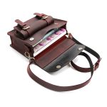 ვინტაჟური ჩანთა ლალა – შინდისფერი