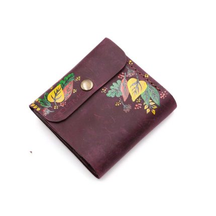 ტყავის საფულე “ლალა” – ფოთლები