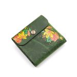 ტყავის საფულე “ლალა” – შემოდგომა, მწვანე