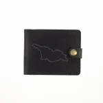 ტყავის საფულე მამაკაცის – საქართველოს რუკა