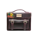 ჩანთა – ლალა ბორდოსფერი: ფოთლები