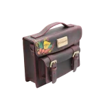 ჩანთა – ლალა ბორდოსფერი: ფოთლები