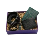 მამაკაცის – სასაჩუქრე ნაკრები, ფერი: შავი / მწვანე